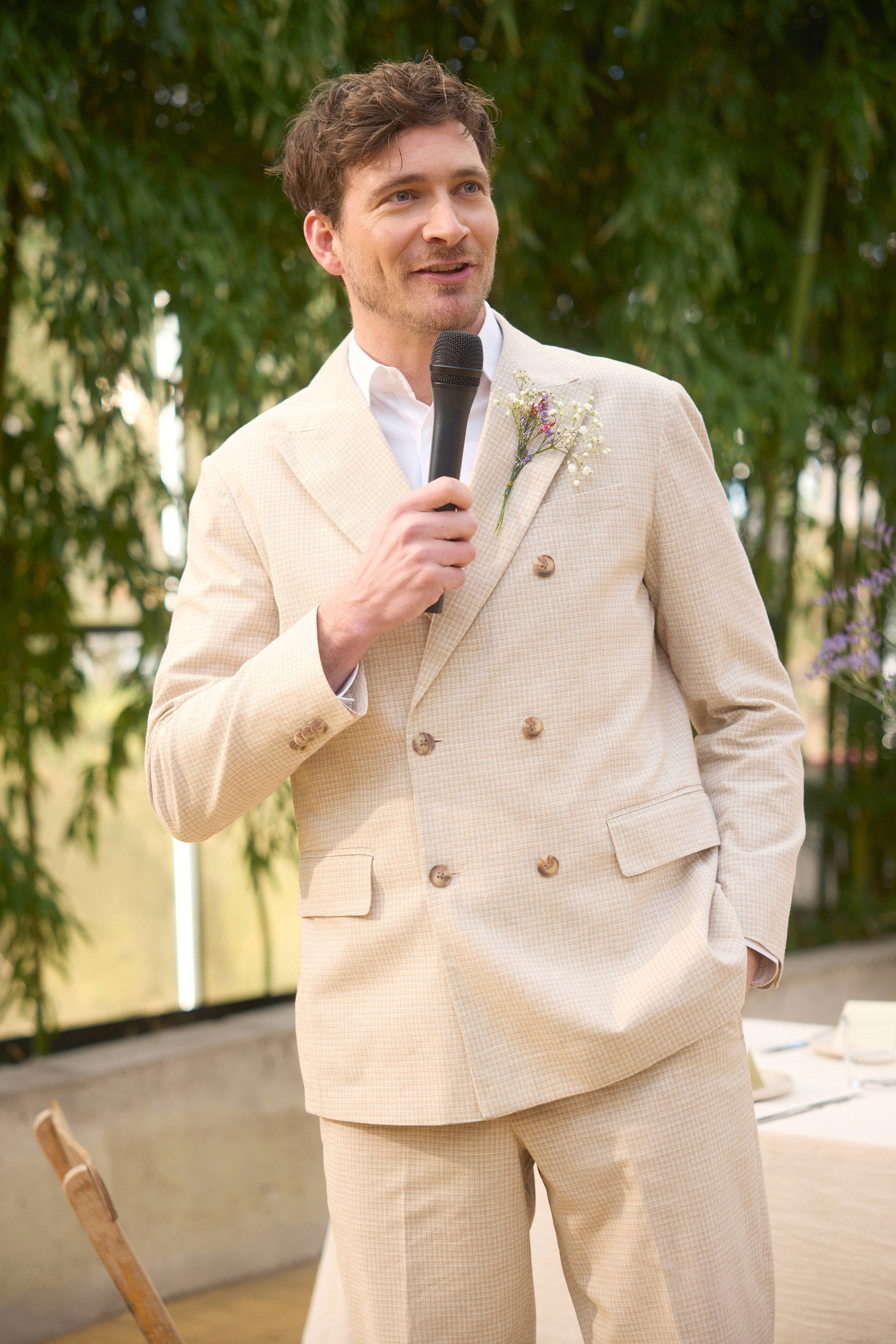lente- en zomerbruiloftsoutfit voor mannen