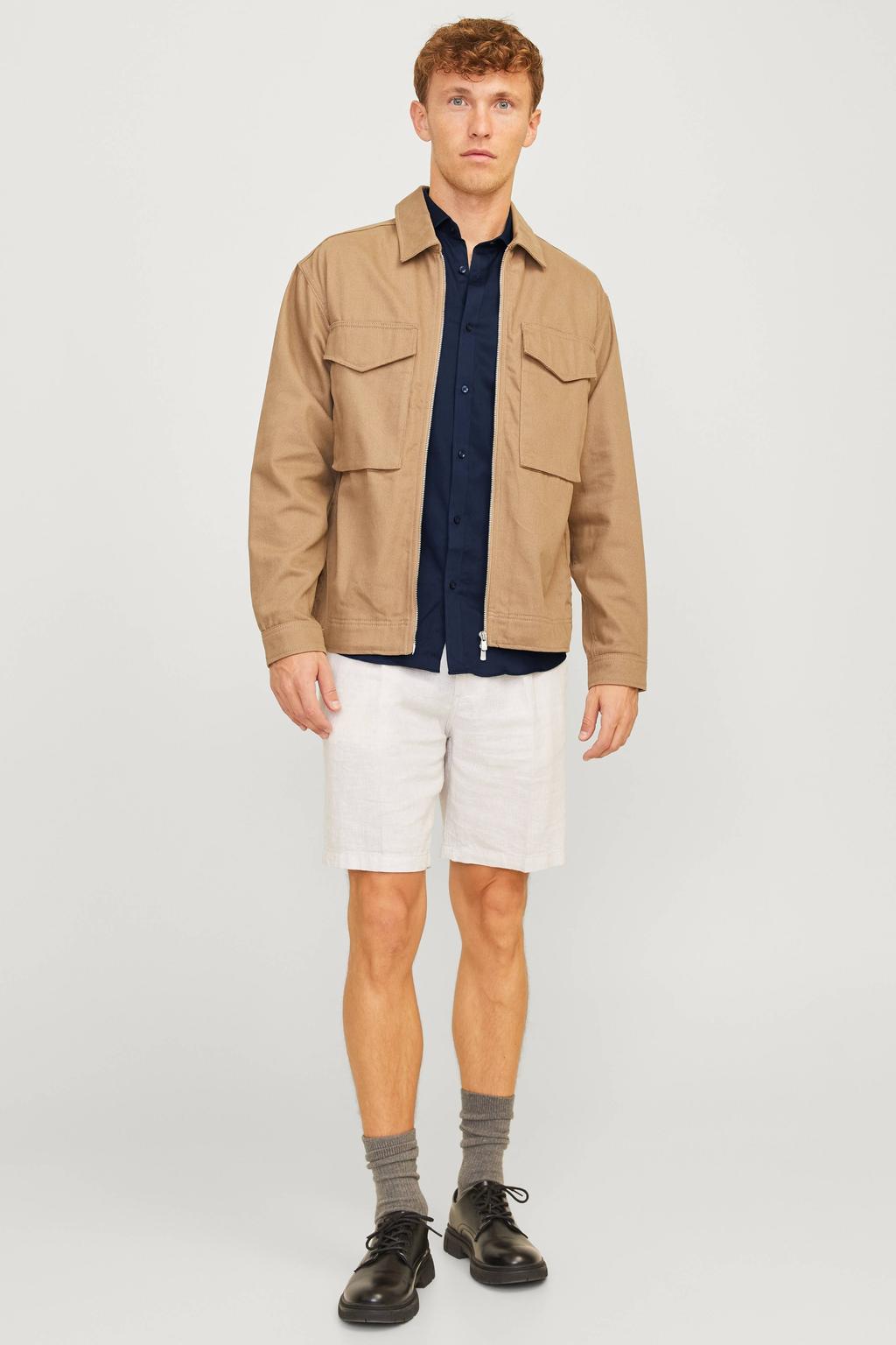 JACK & JONES PREMIUM zakelijk overhemd donkerblauw