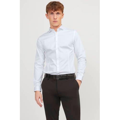 JACK & JONES PREMIUM zakelijk overhemd wit afbeelding