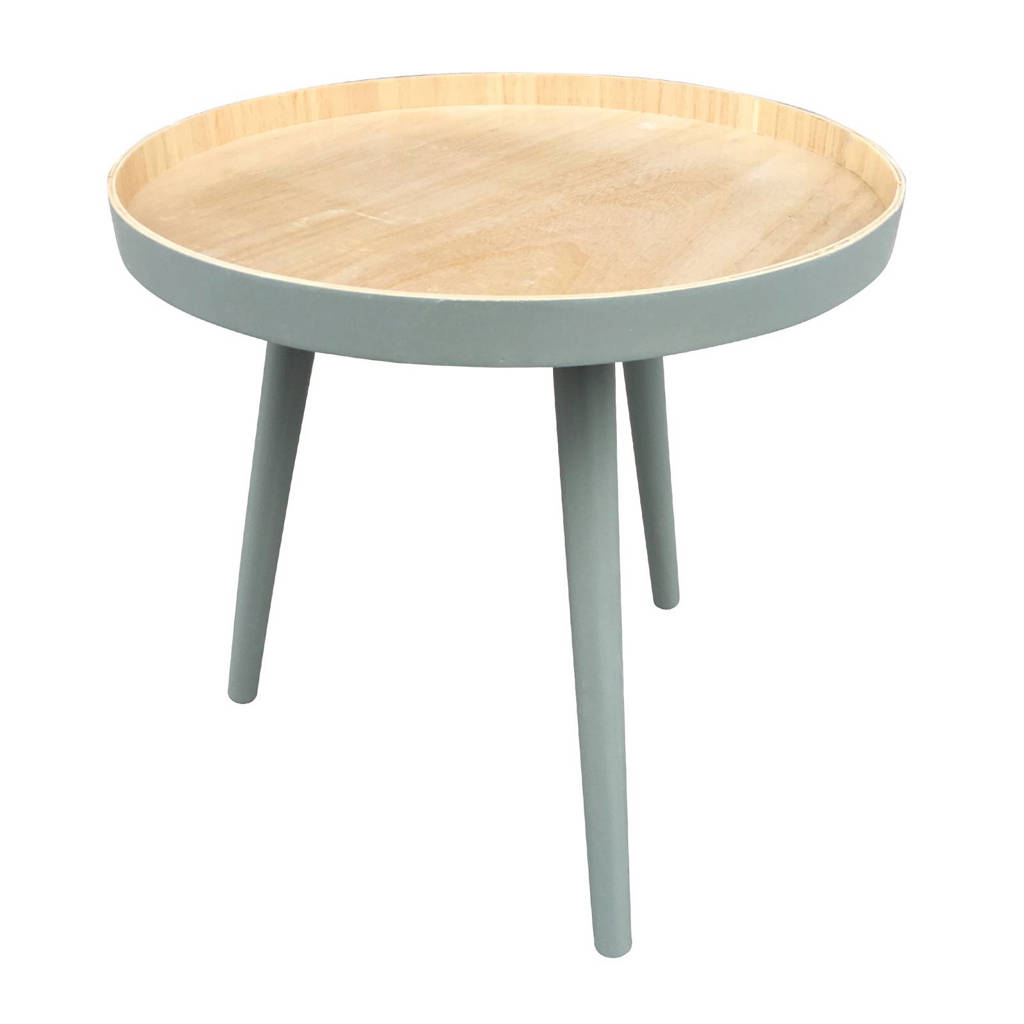 Woood bijzettafel Sasha, Groen
