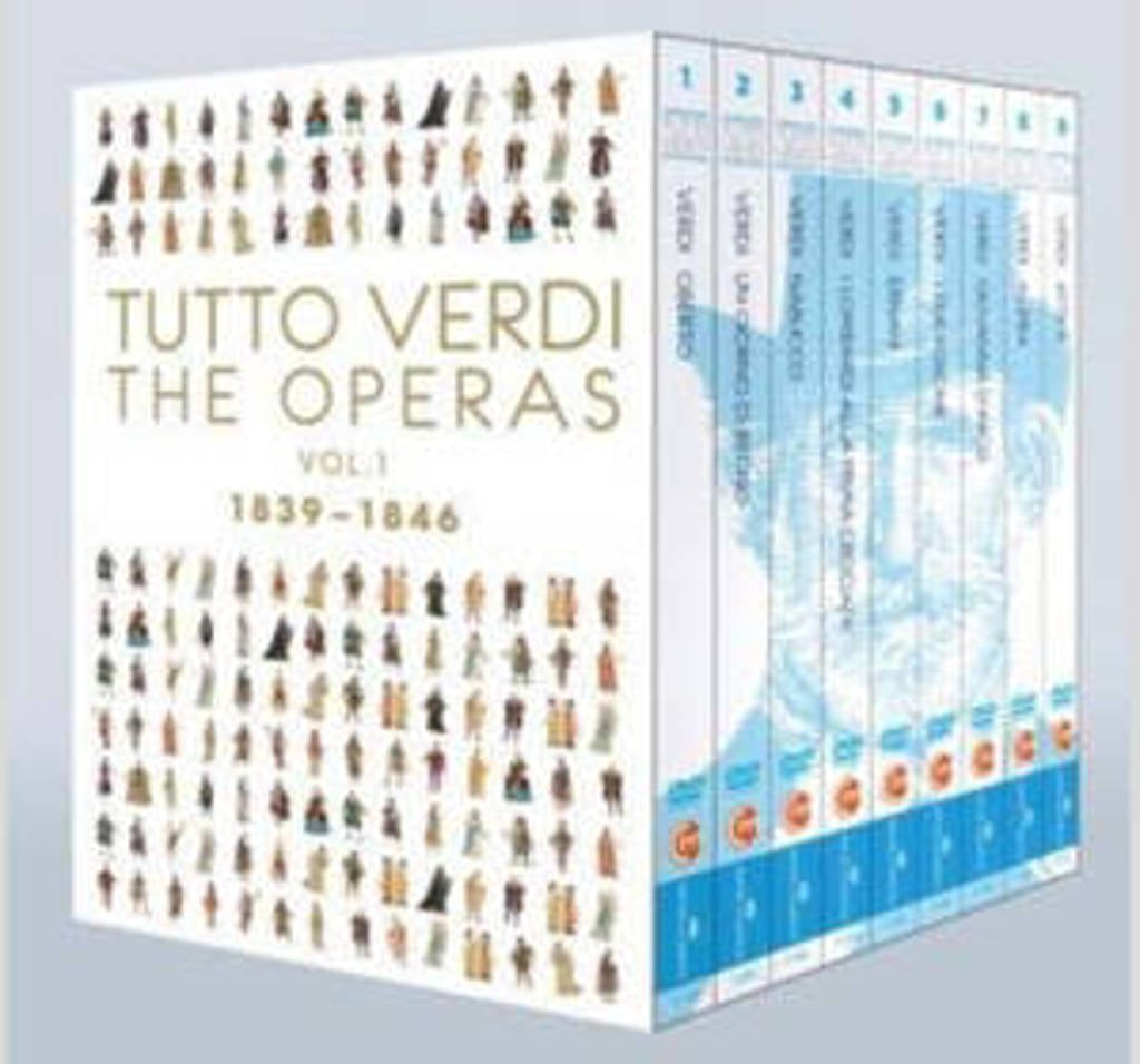 Pentcheva,Sartori,Battista,Nucci - Tutto Verdi Era Box 1, 1839-1846 (DVD)
