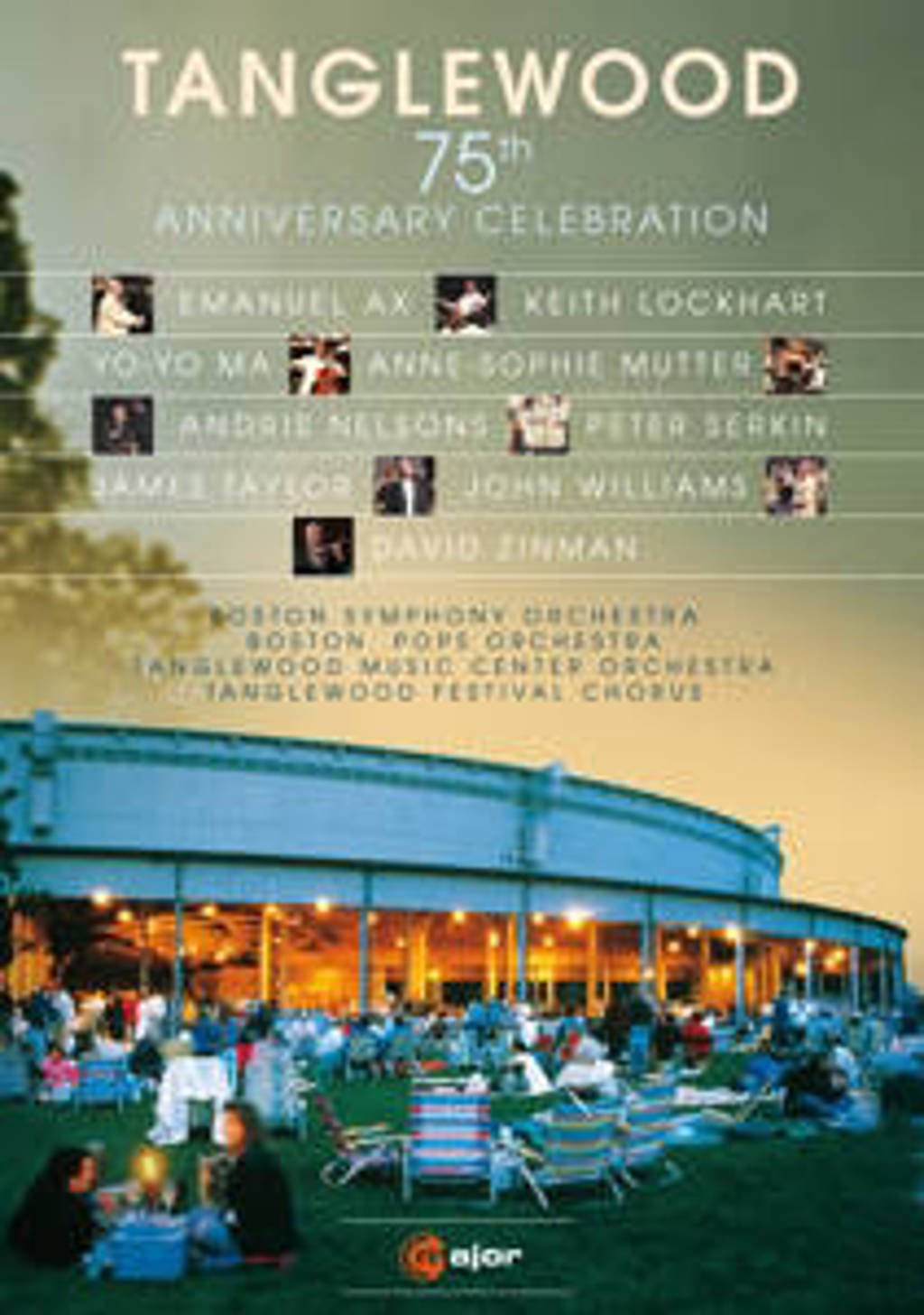 Yo-Yo Ma,Mutter, Taylor - Tanglewood 75th Anniversary (DVD)