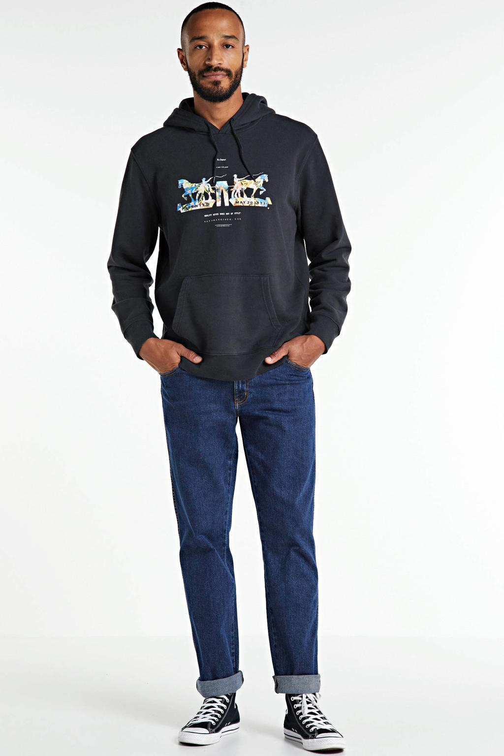 Wrangler regular fit jeans Texas dark stone