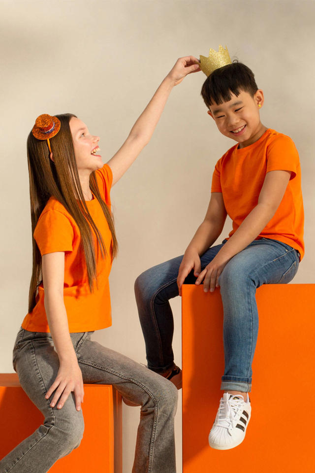 oranje kleding voor kids