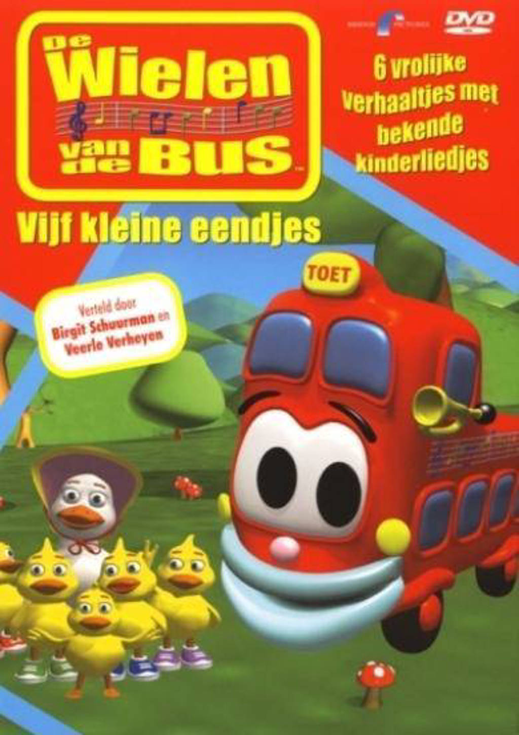 Wielen van de bus - Vijf kleine eendjes (DVD)