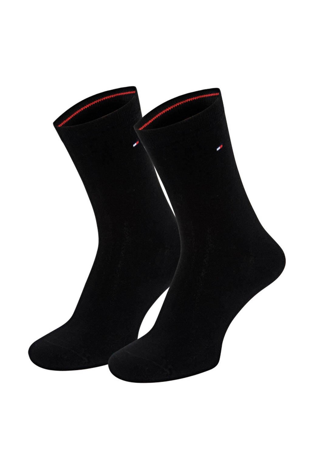 Tommy Hilfiger sokken (2 paar), Zwart