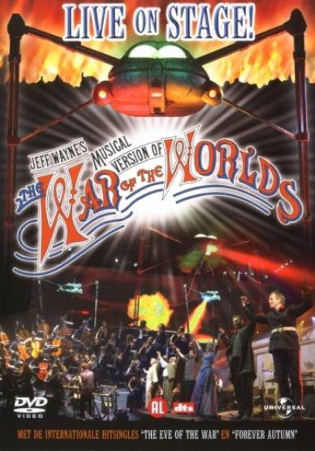 War of the worlds - the musical (DVD)