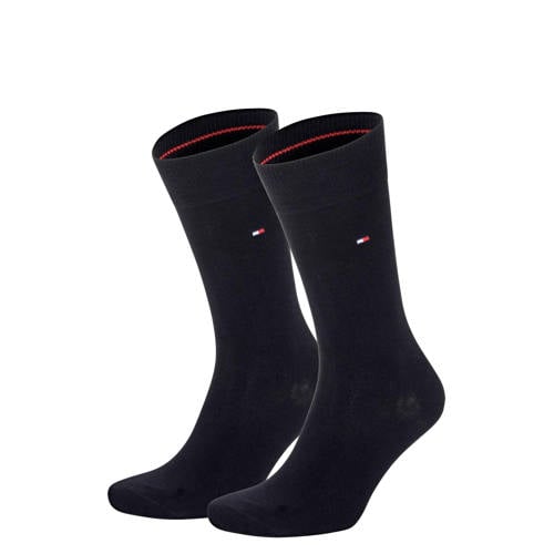 Tommy Hilfiger sokken - set van 2 zwart afbeelding