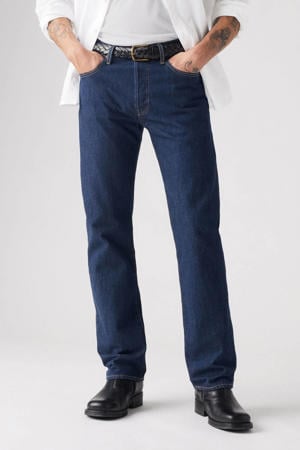 501 straight leg jeans dark blue