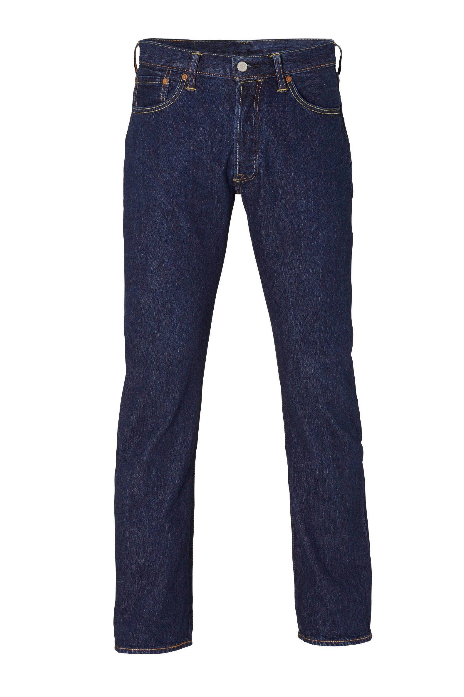 Levi's 501 regular fit jeans dark blue 