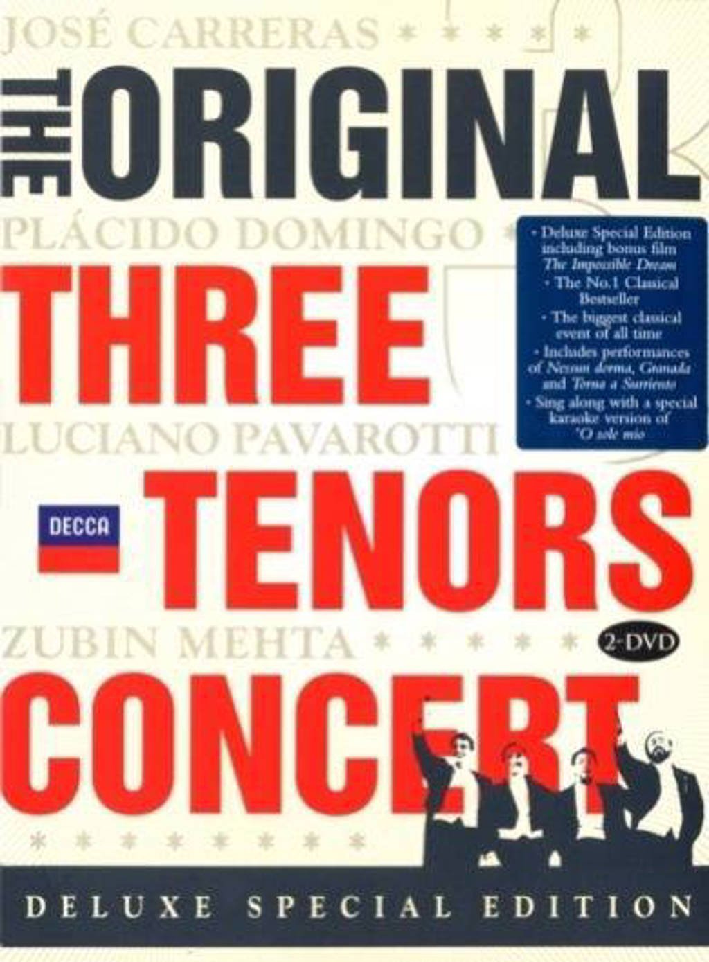 Original three tenors concert (DVD)