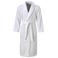 Vandyck unisex fluwelen badjas Prestige wit