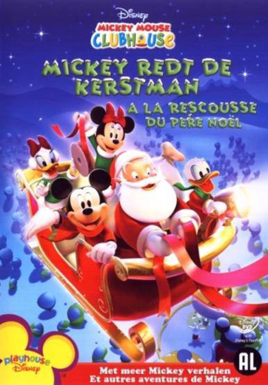ingesteld Motiveren vertaler Mickey Mouse clubhouse - Mickey redt de kerstman (DVD) | wehkamp