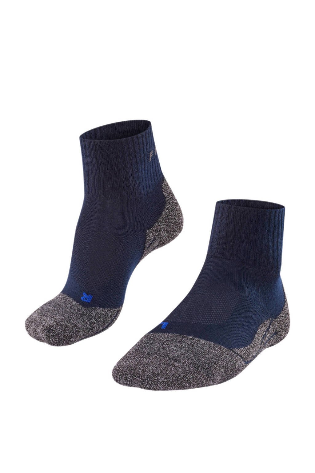 Falke Sport TK2 Cool wandelsokken, Marine/grijsmelange/zwart