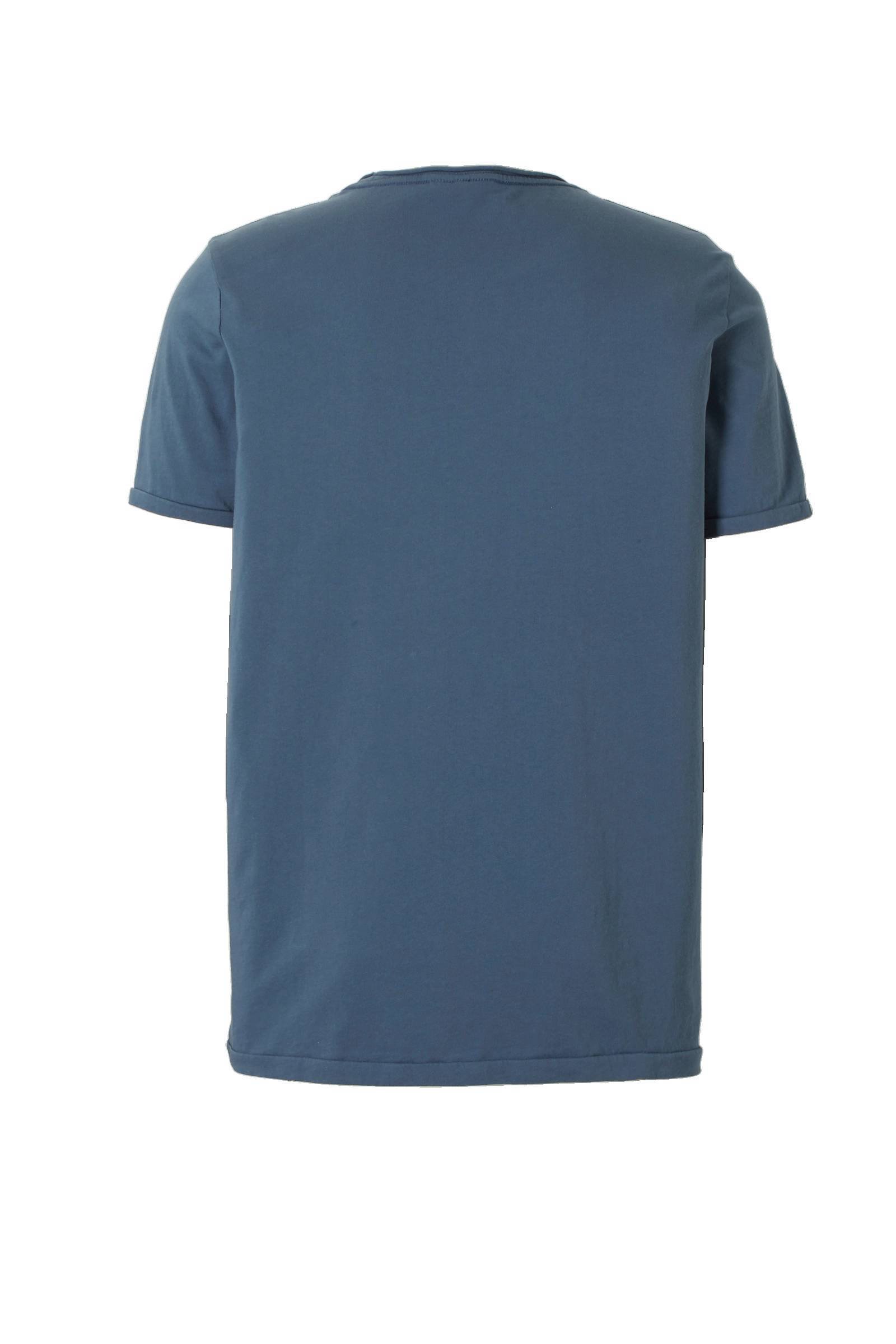 blauw shirt
