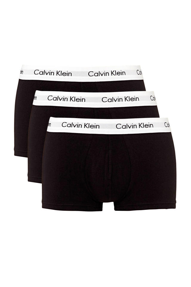 ui Registratie te binden CALVIN KLEIN UNDERWEAR boxershort (set van 3) zwart | wehkamp