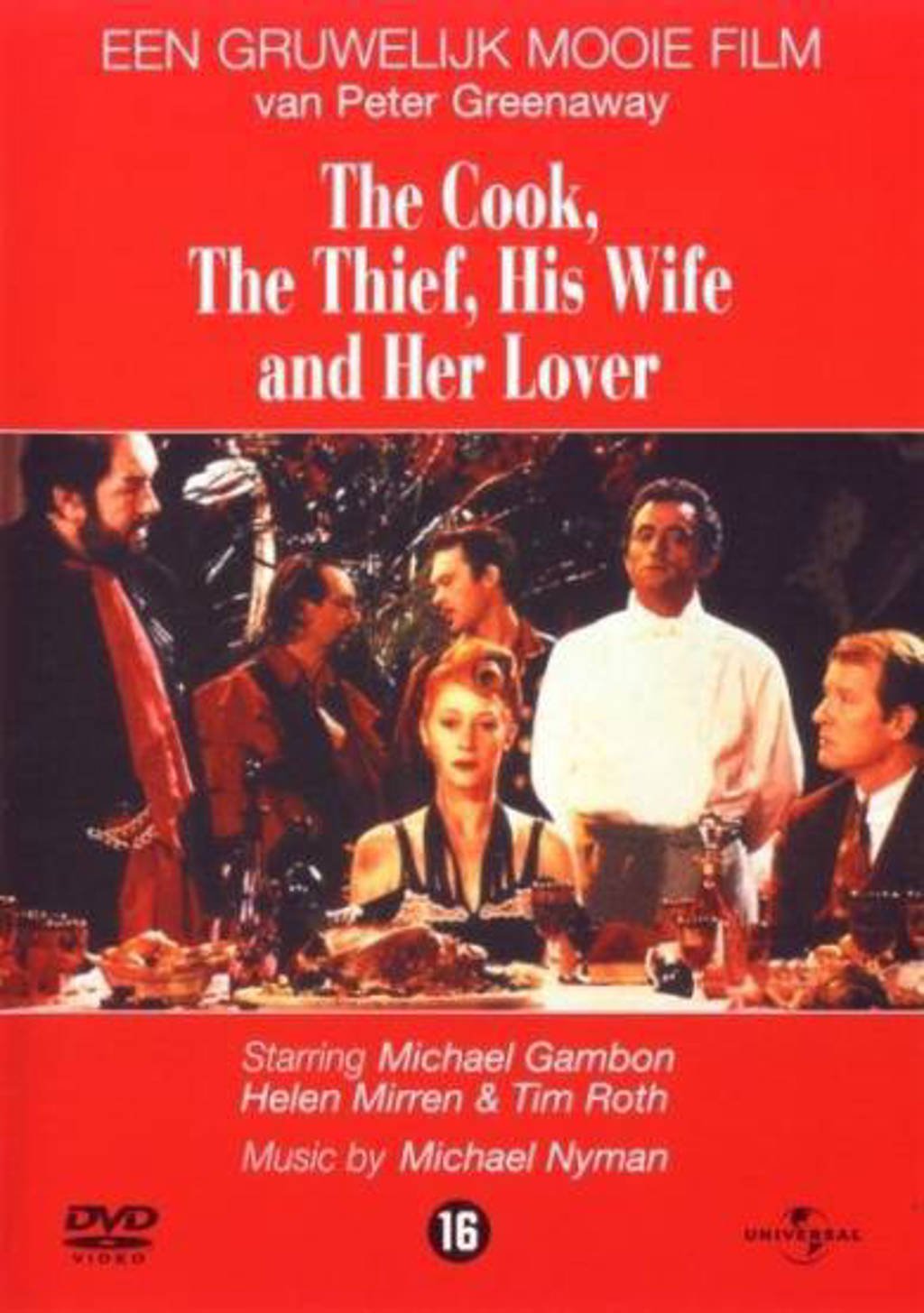 Cook, the thief, his wife and her lover (DVD)