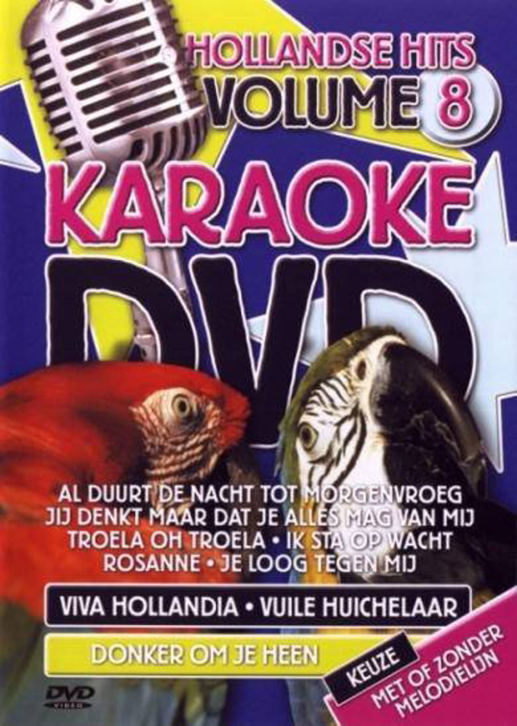 Karaoke dvd - Hollandse hits 8 (DVD)