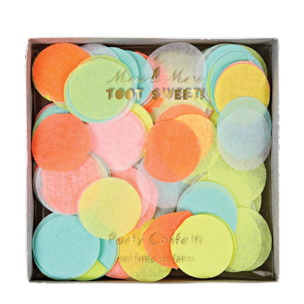 Meri Meri confetti Neon Party