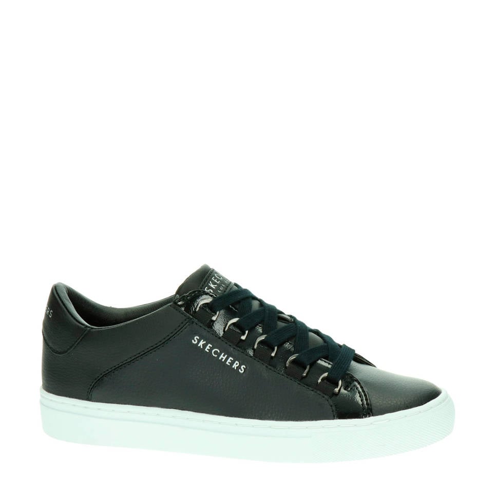 Skechers leren sneakers, Zwart