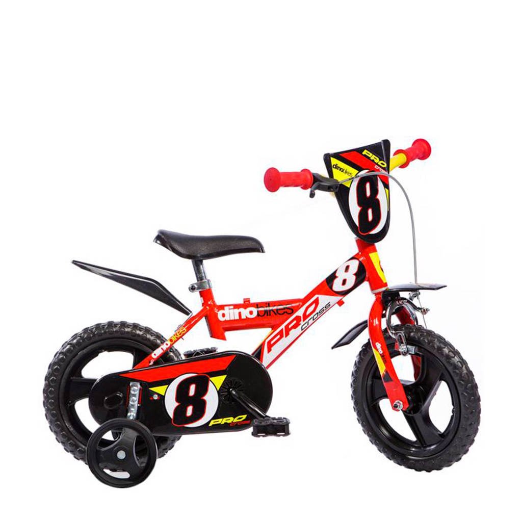 Dino Bikes Pro-Cross 12 inch kinderfiets, 12 inch / 98 - 104