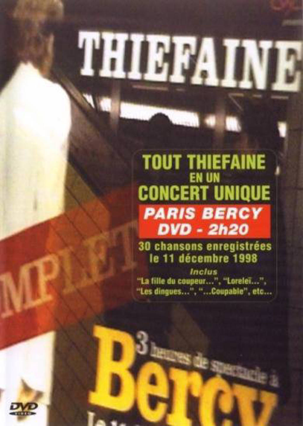 Hubert Felix Thiefaine - En Concert (DVD)