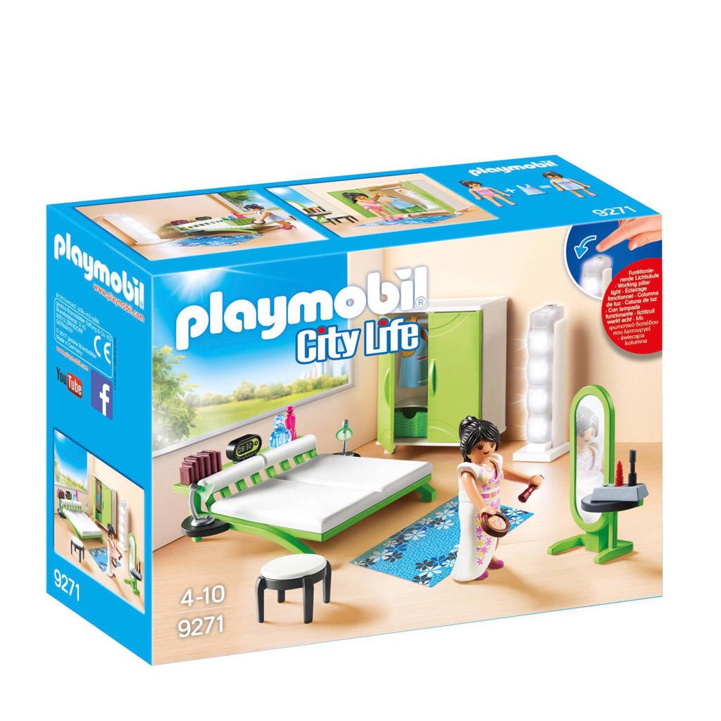 Playmobil City Life  slaapkamer met make-up tafel