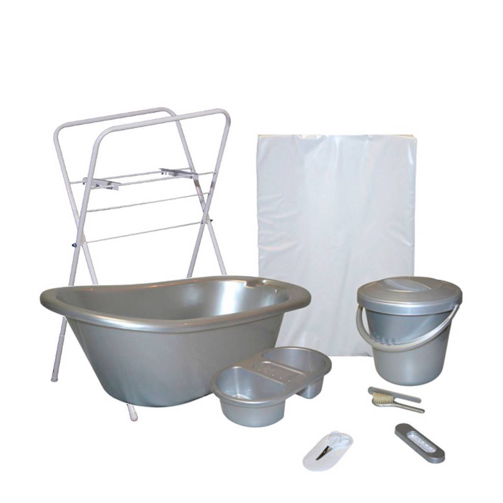 Bebe Basic Badset Zilver 9 Delig Wehkamp