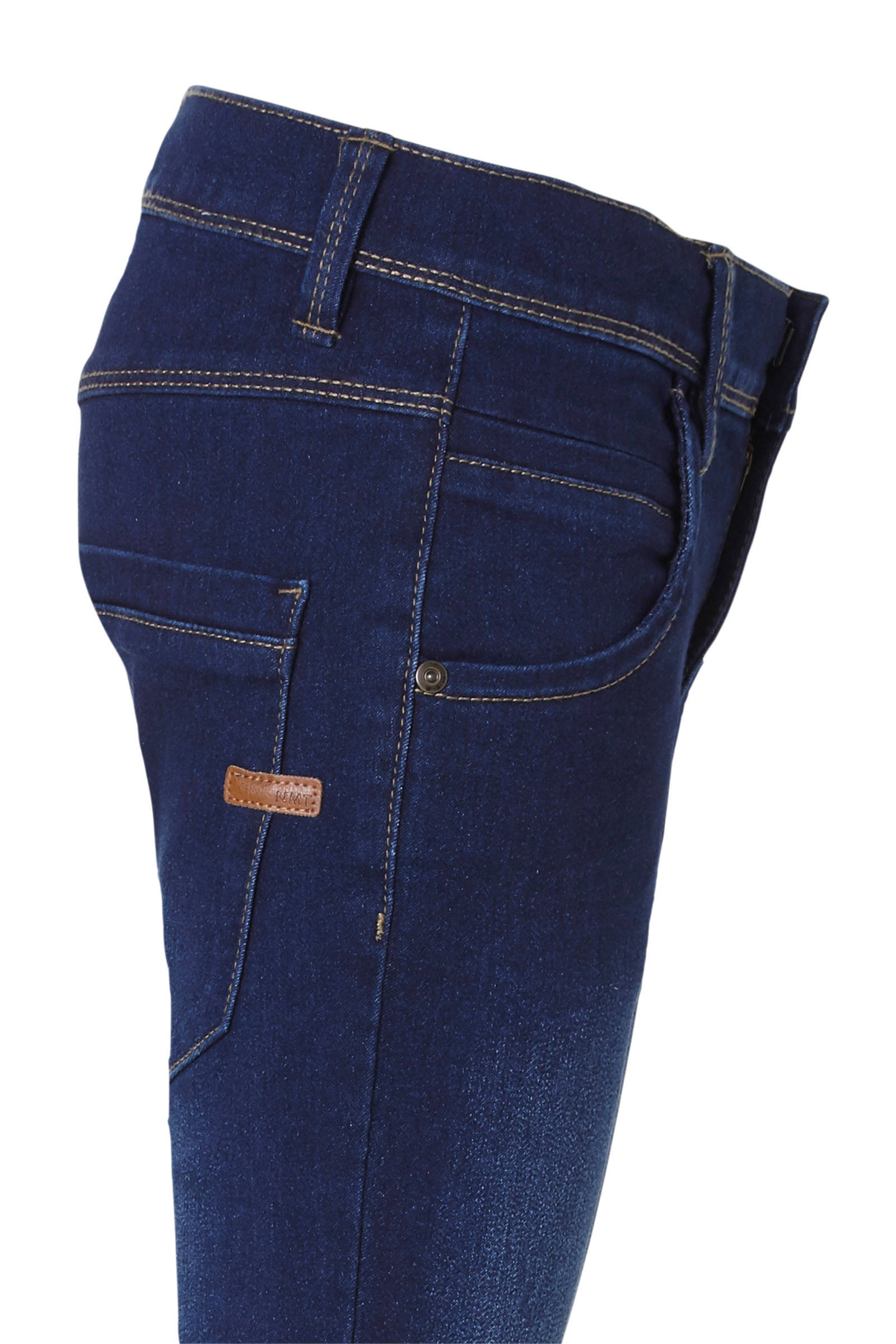 NAME IT KIDS slim fit jeans NITTAX dark denim | wehkamp