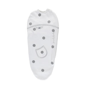 The Original Piep baby inbakerdoek 0-3 mnd white dotty