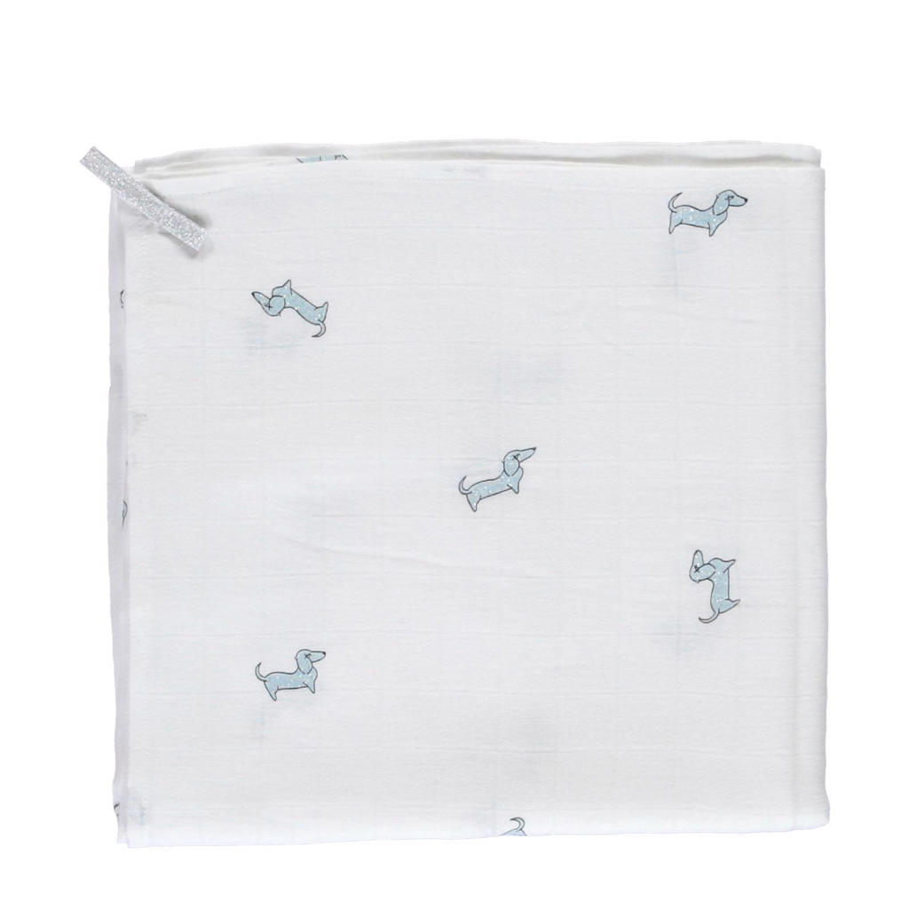 Puckababy bamboe swaddles 120x120 cm (2 stuks) dotty & pucky wehkamp
