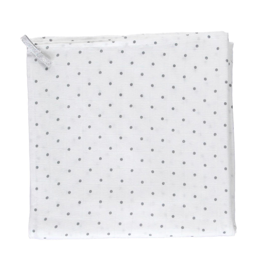 Puckababy bamboe swaddles 120x120 cm (2 stuks) dotty & pucky wehkamp