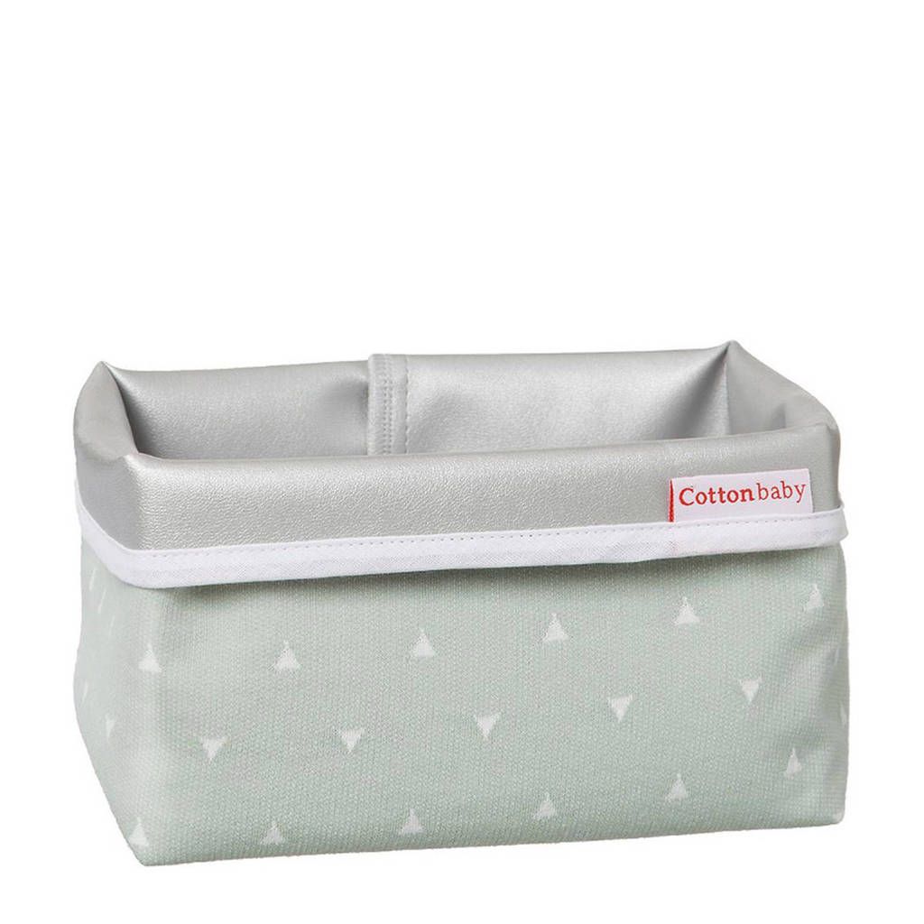 Cottonbaby driehoek commodemandje mint, Mint