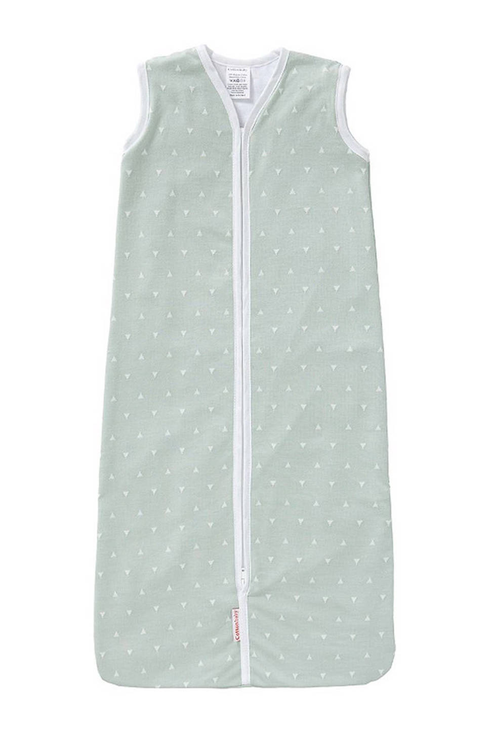 Cottonbaby driehoek slaapzak gevoerd 80 cm mint, Mint