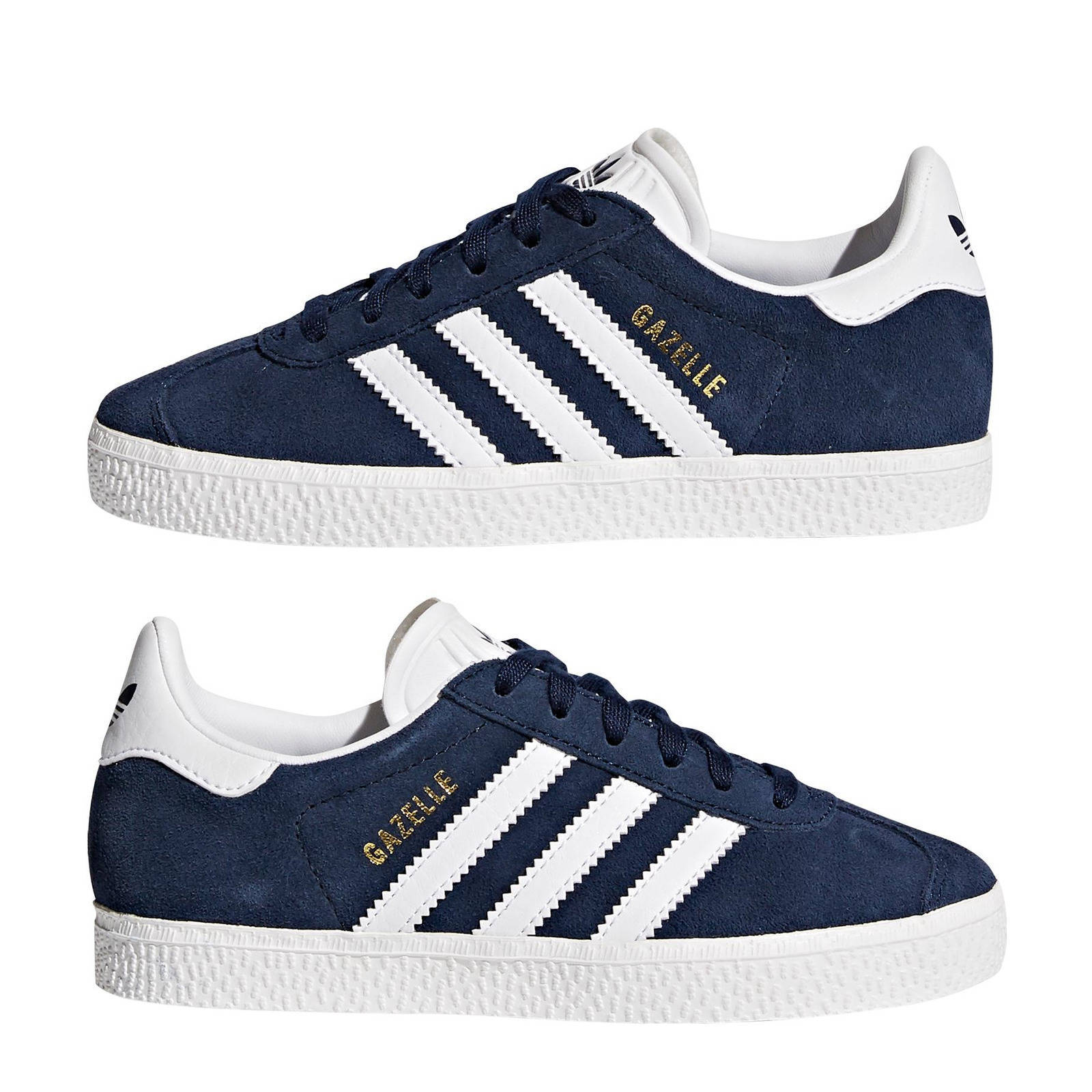 adidas Originals Gazelle C sneakers donkerblauw/wit | wehkamp