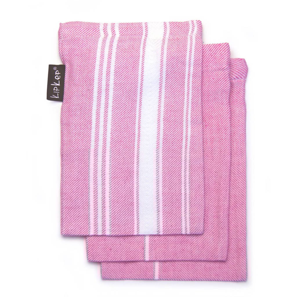 KipKep Blenker washandjes (3 stuks) roze, Roze