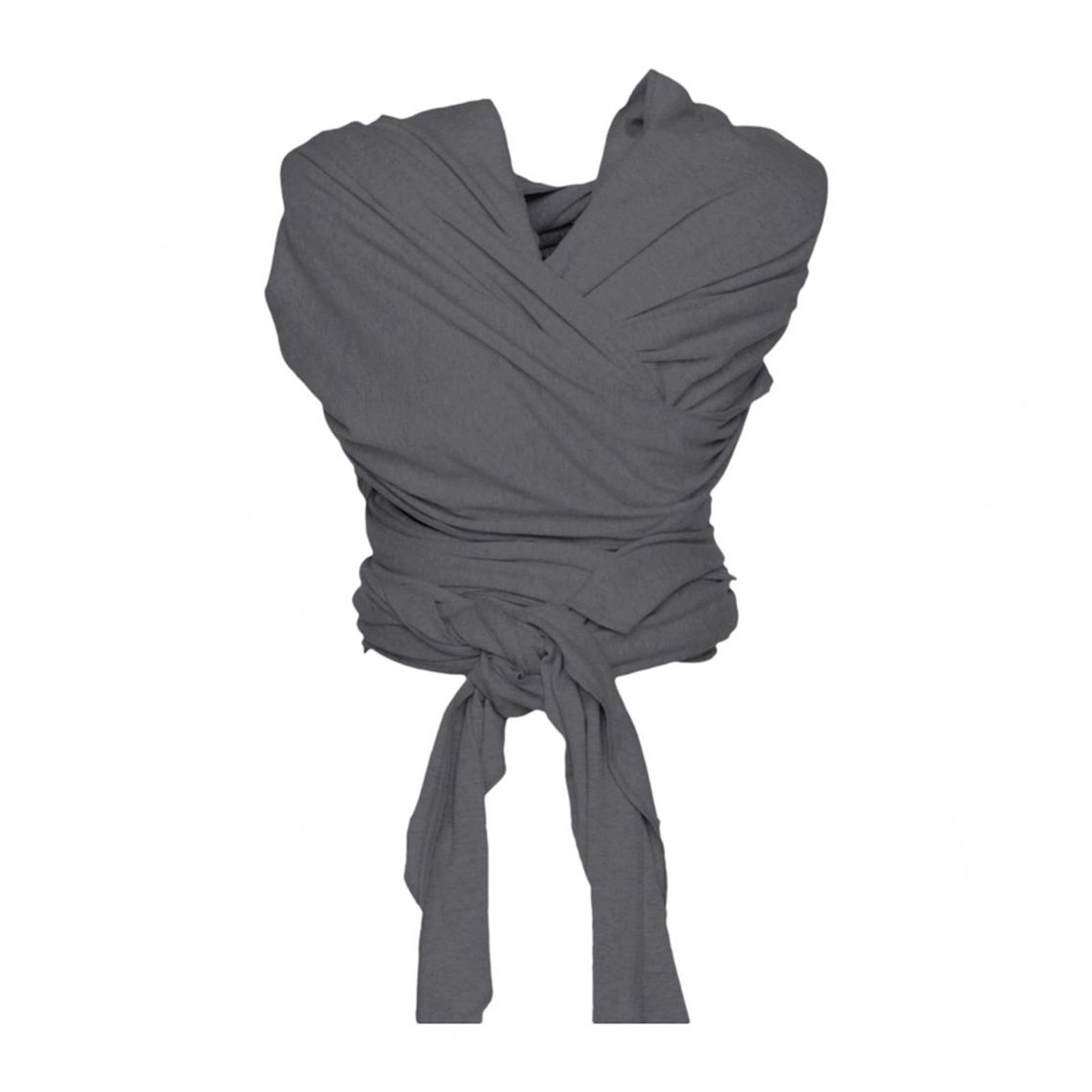 ByKay Stretchy Wrap Classic draagdoek antraciet wehkamp