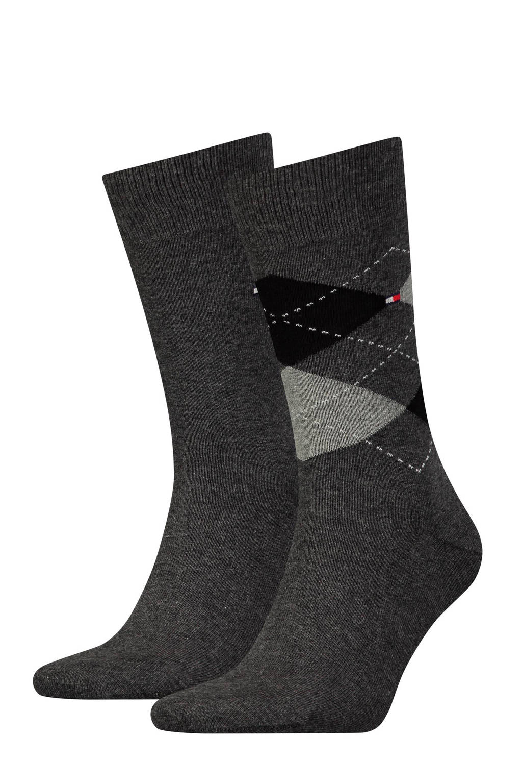 Tommy Hilfiger sokken (2 paar), Antraciet
