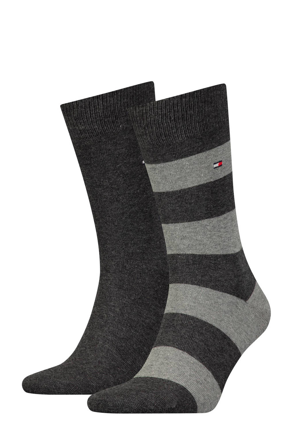 Tommy Hilfiger sokken (2 paar), Antraciet