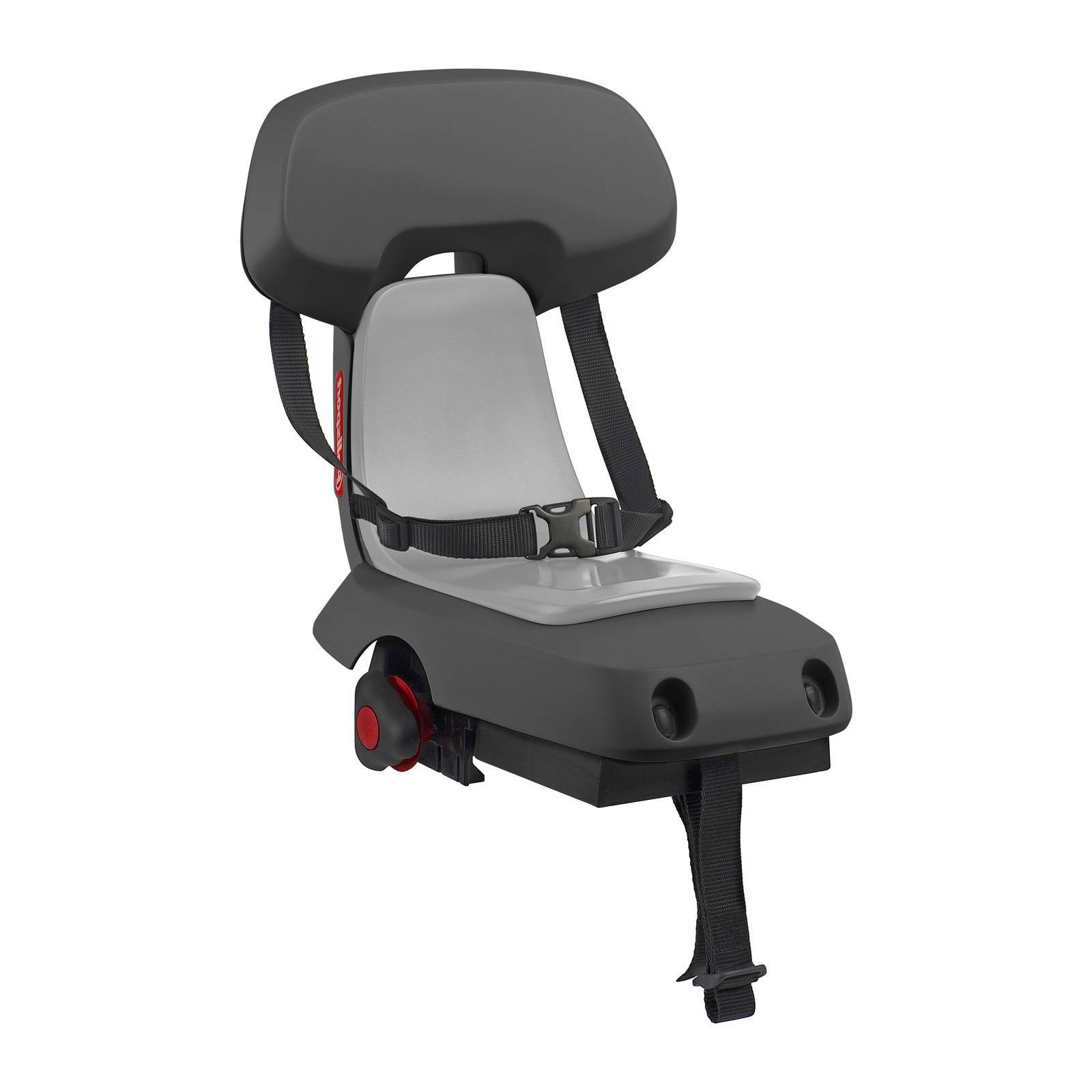 Polisport Guppy Junior fietsstoeltje grijs | wehkamp