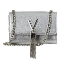 Valentino Bags  metallic clutch Divina zilverkleurig, Zilverkleurig