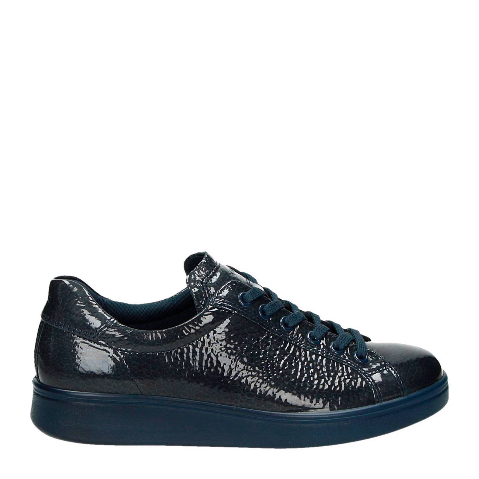 Ecco Soft 4 lakleren sneakers | wehkamp