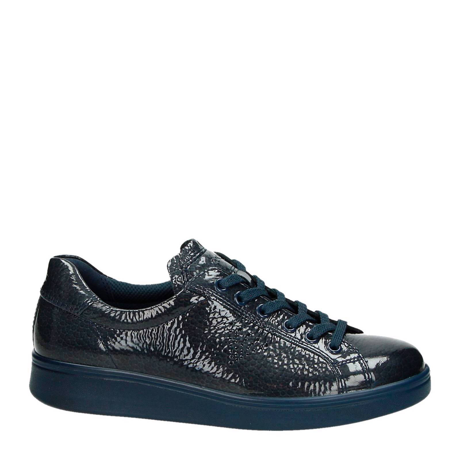Ecco Soft 4 lakleren sneakers | wehkamp