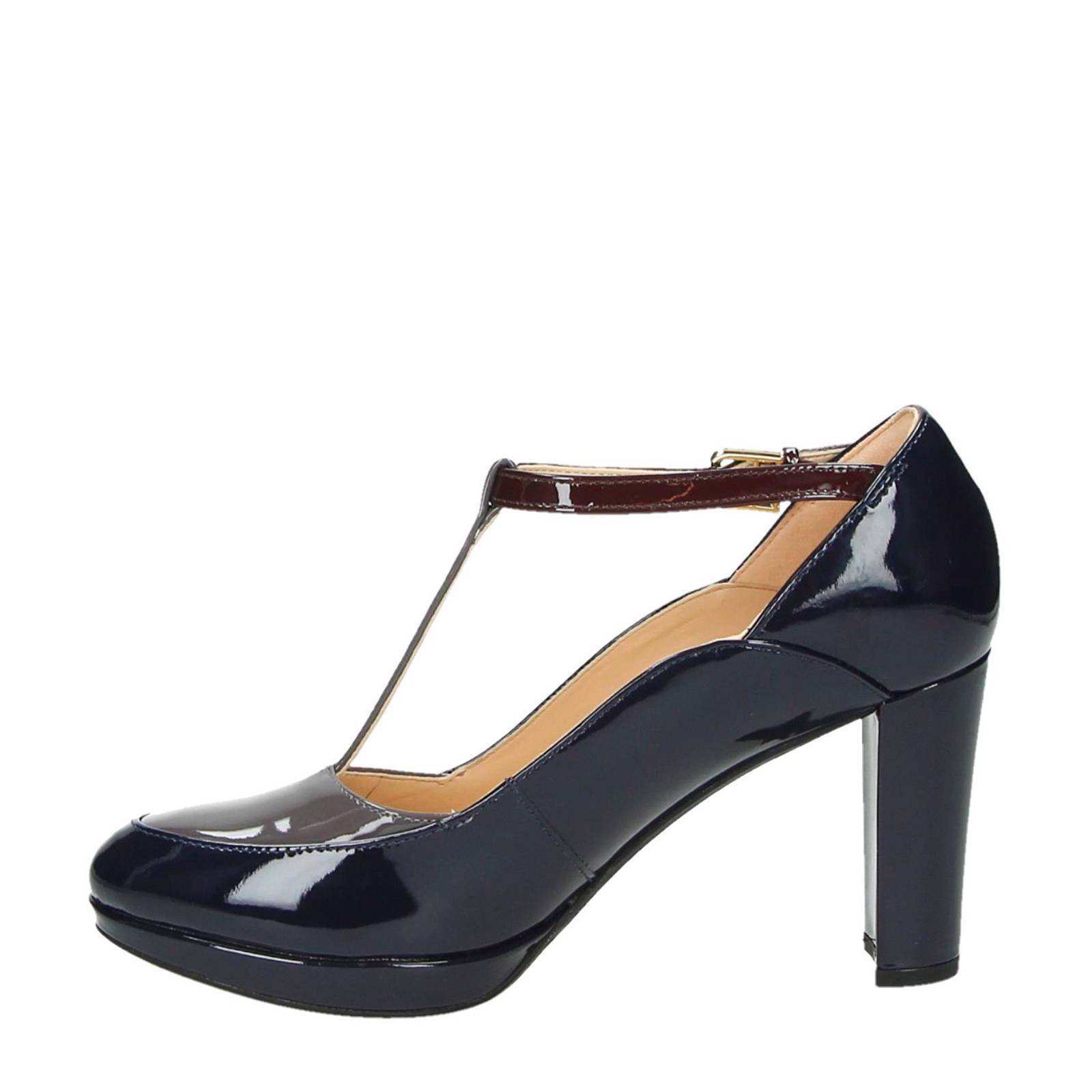 Clarks Damen Kendra Sienna Pumps - Dunkelblaues Veloursleder