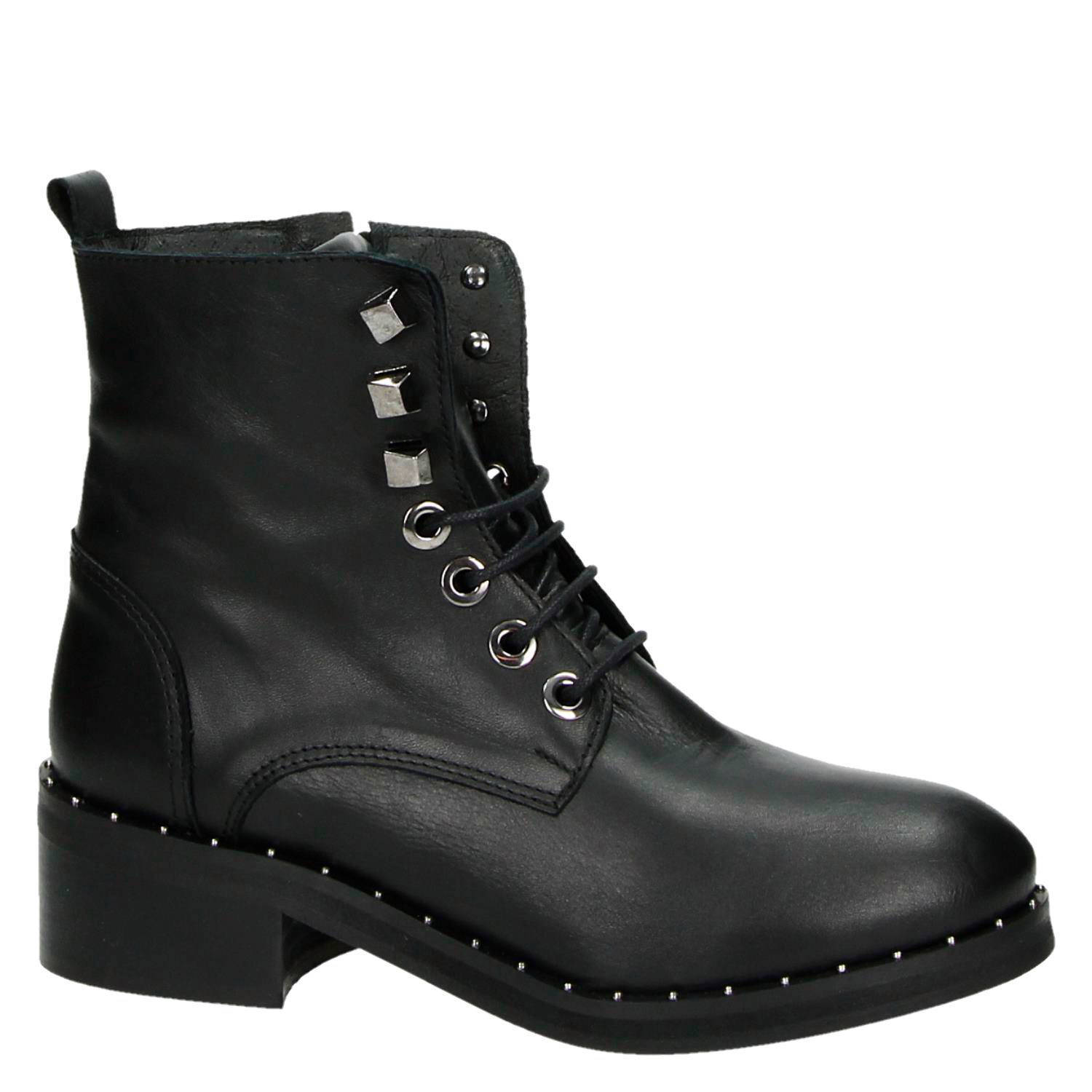 Nelson leren veterboots | wehkamp