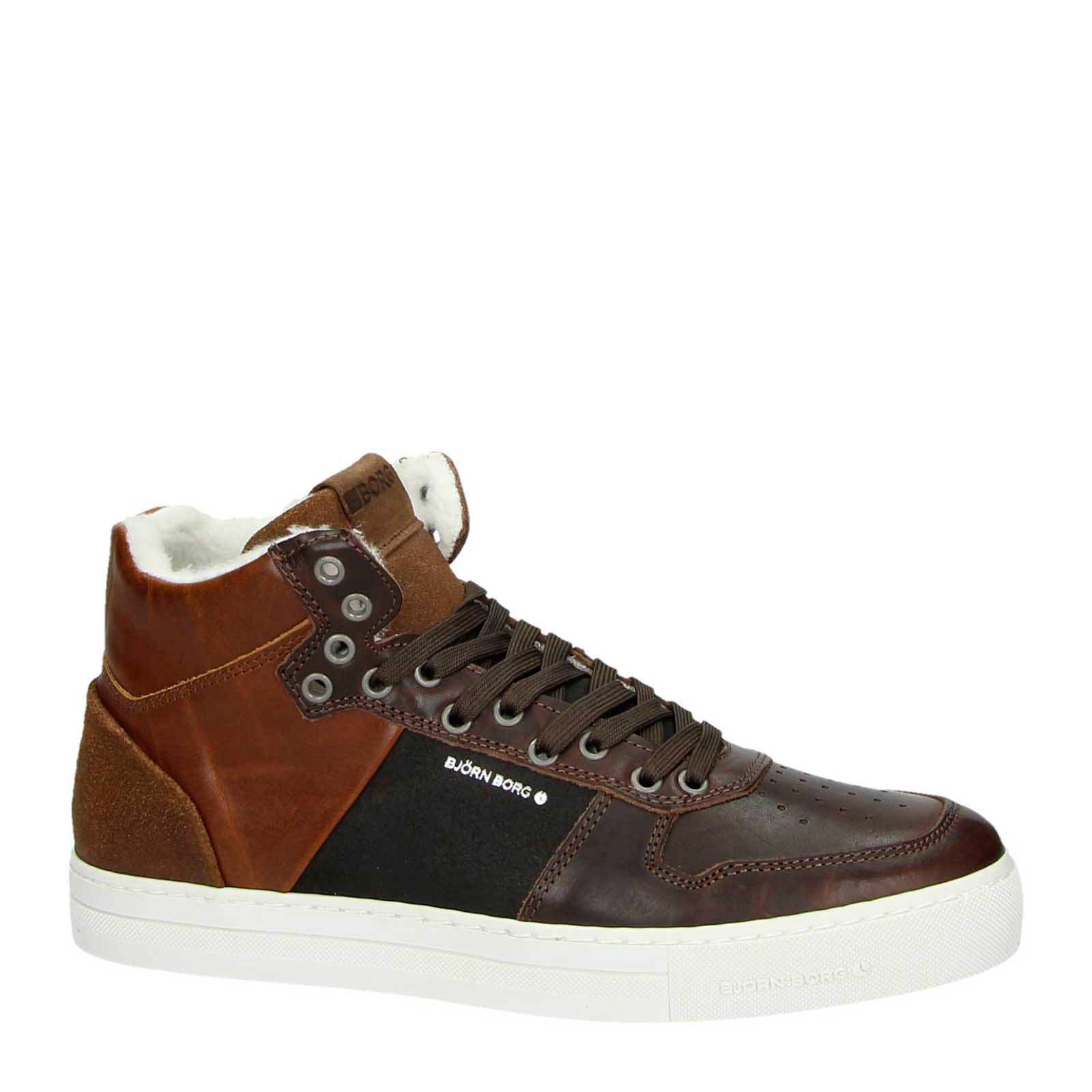 Björn Borg leren sneakers | wehkamp