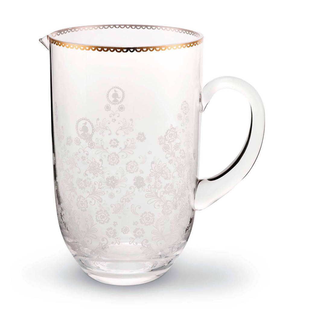 Pip Studio Floral kan (Ø13 cm), Transparant