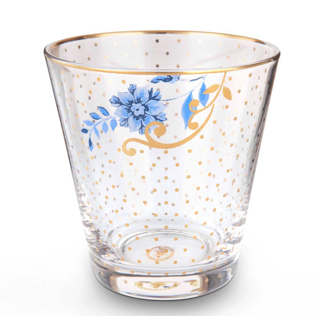 Pip Studio Royal waterglas (Ø8,6 cm), Transparant