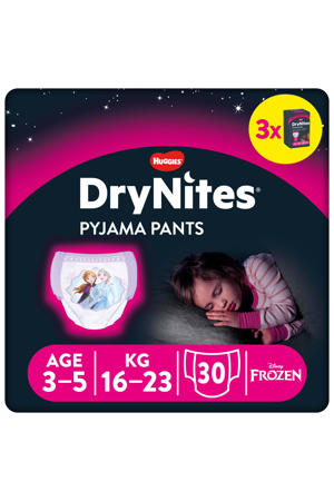 DryNites Pyjama Pants Girl 3-5 Years (16-23kg) 3 pakken