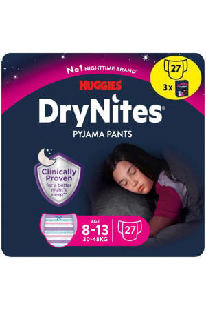 meisjes - 8-13 jaar (30-48 kg) - 27 luierbroekjes